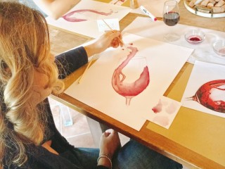 WINE PAINTING ARTISTI CON IL VINO (feat. LA STRADA DEI VINI E DEI SAPORI DEL GRAN MONFERRATO)