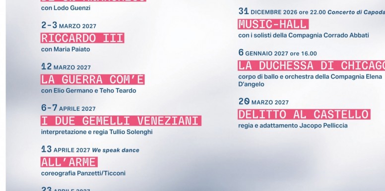 Spettacolo " I due gemelli veneziani"