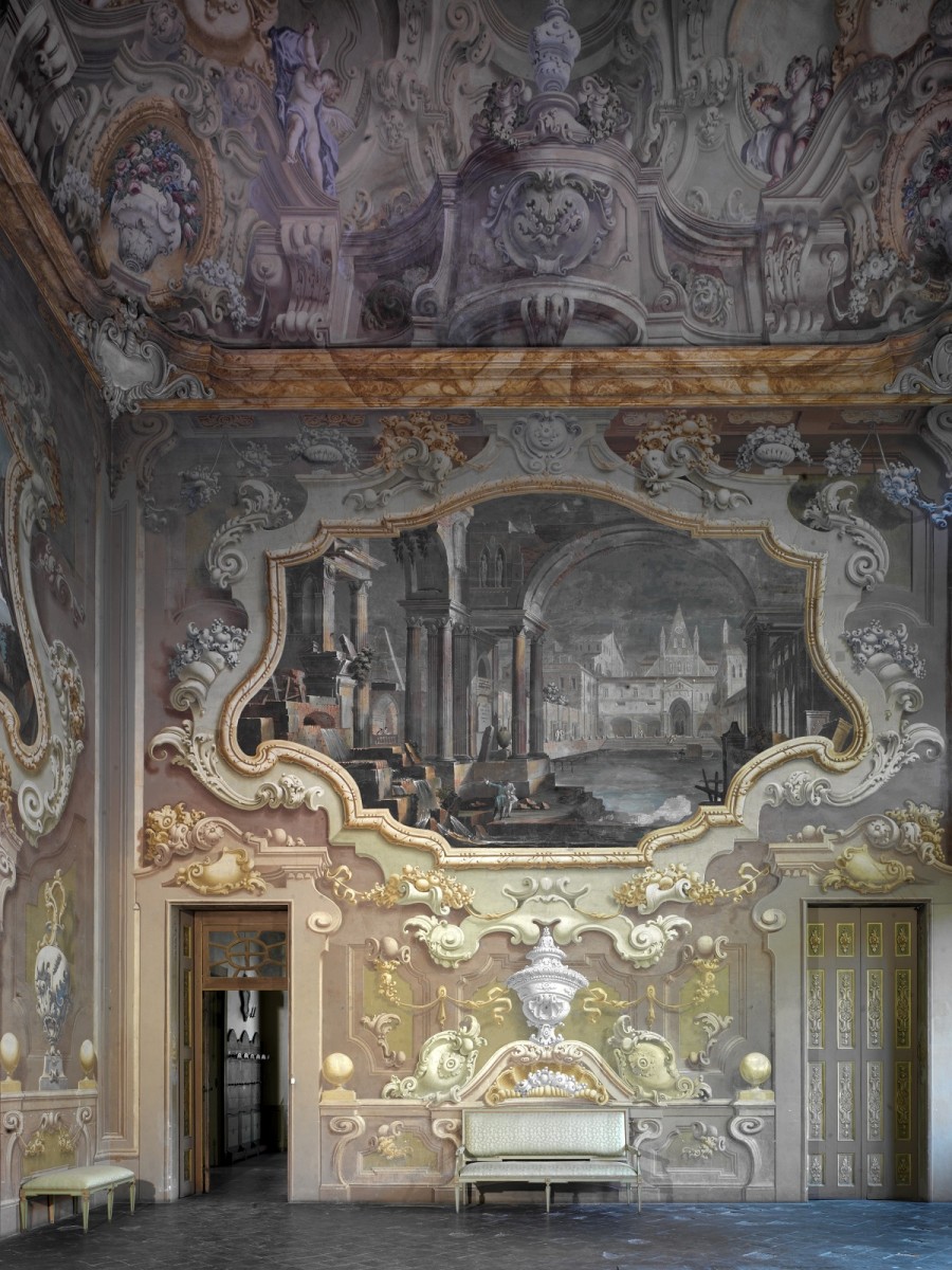 PALAZZO GOZZANI DI TREVILLAe - Affreschi interni - Casale Monferrato 2